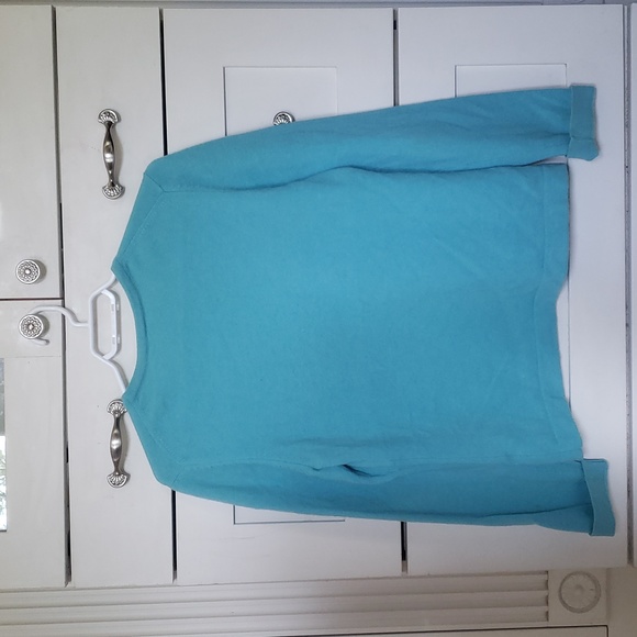 Blue Wool Sweater in Medium - Picture 2 of 3